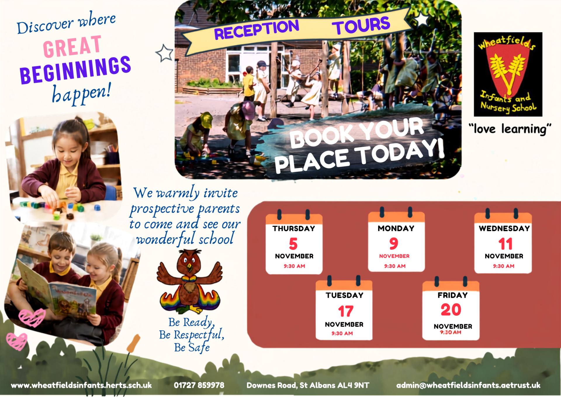 Reception Tours Reception Tours